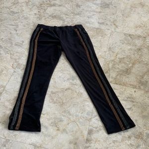 Pam & Gela Velour Track Pants Size M